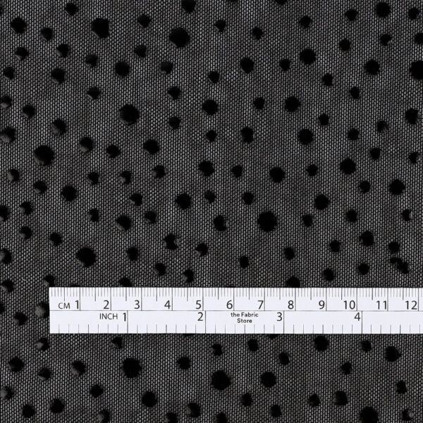 Gloss Droplet Mesh - Black - Image 4