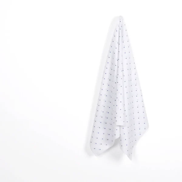 Woven Polka Dot Cotton - White - Image 2